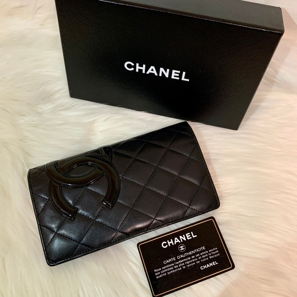 authentic chanel long wallet - Picture 1 of 16